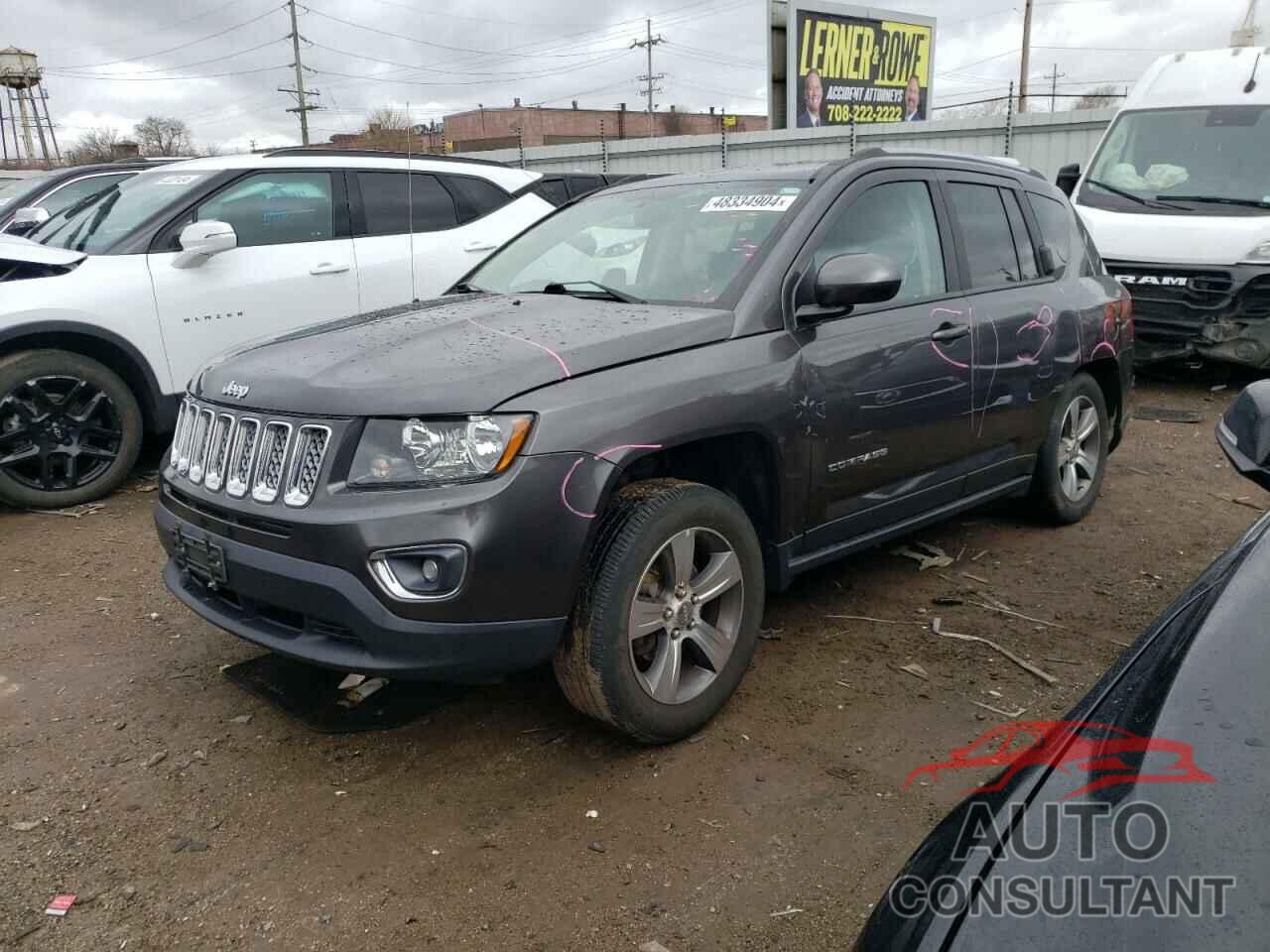 JEEP COMPASS 2017 - 1C4NJDEB5HD127674