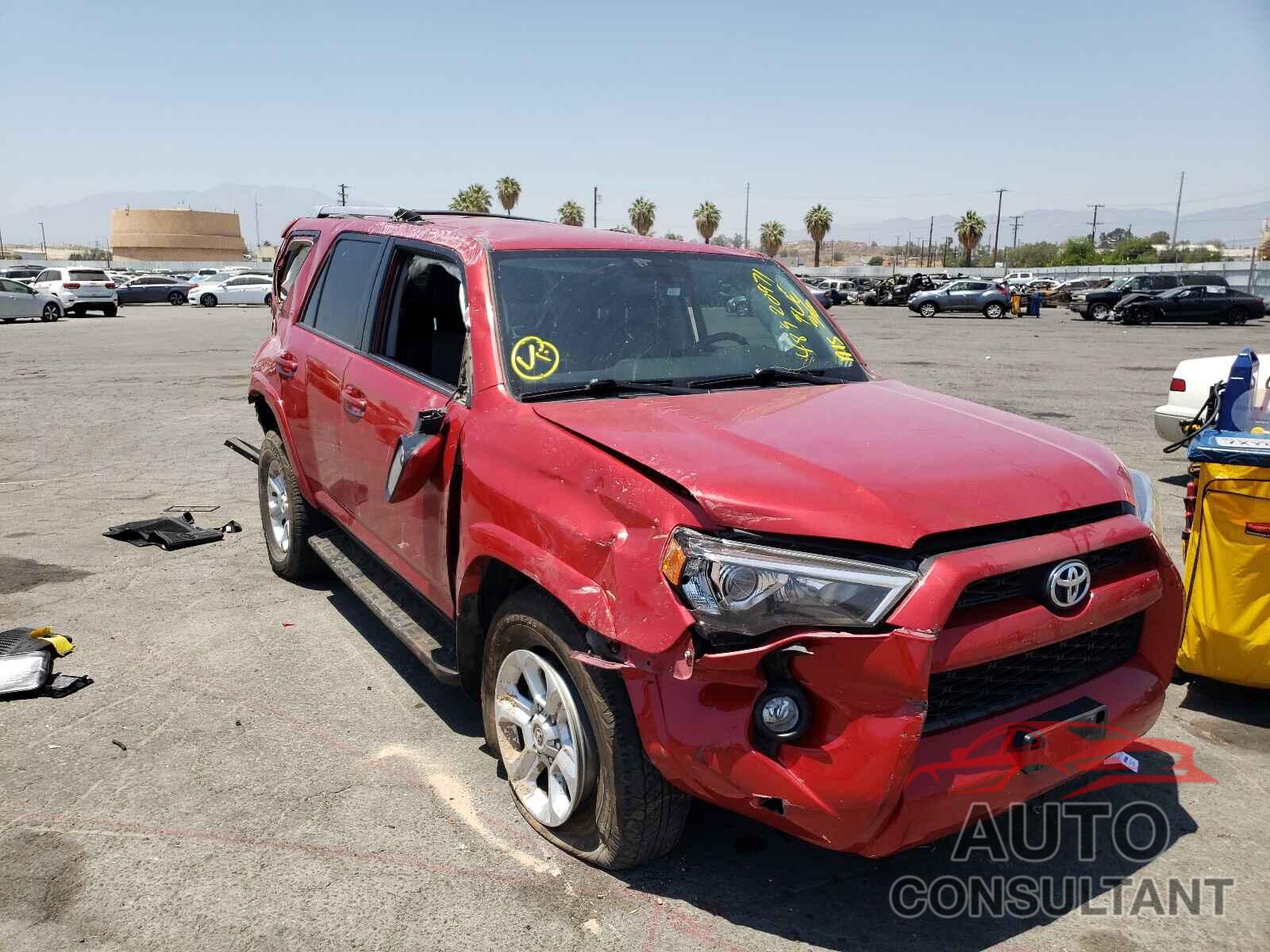 TOYOTA 4RUNNER 2017 - JTEZU5JR1H5155740