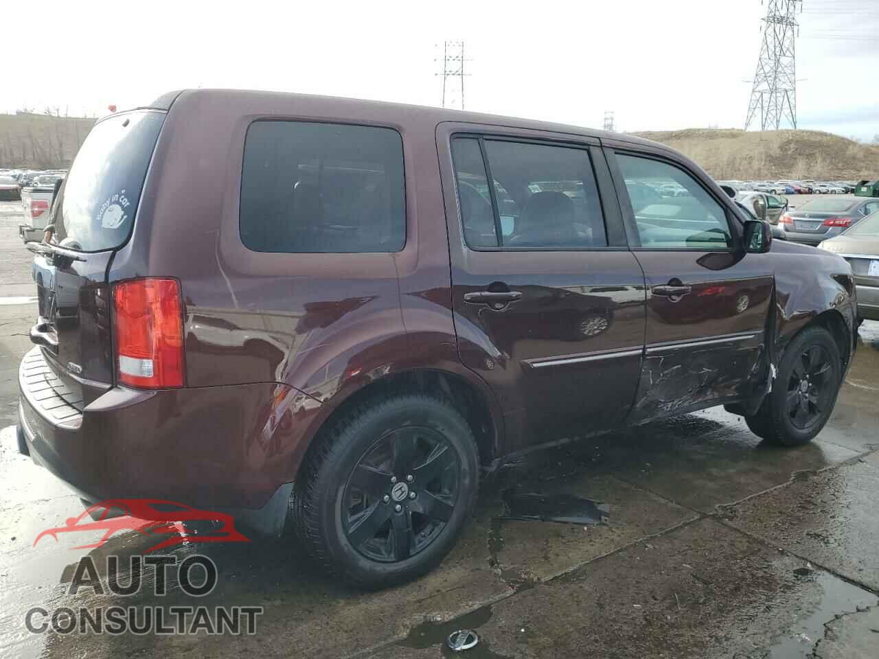 HONDA PILOT 2012 - 5FNYF4H75CB080928