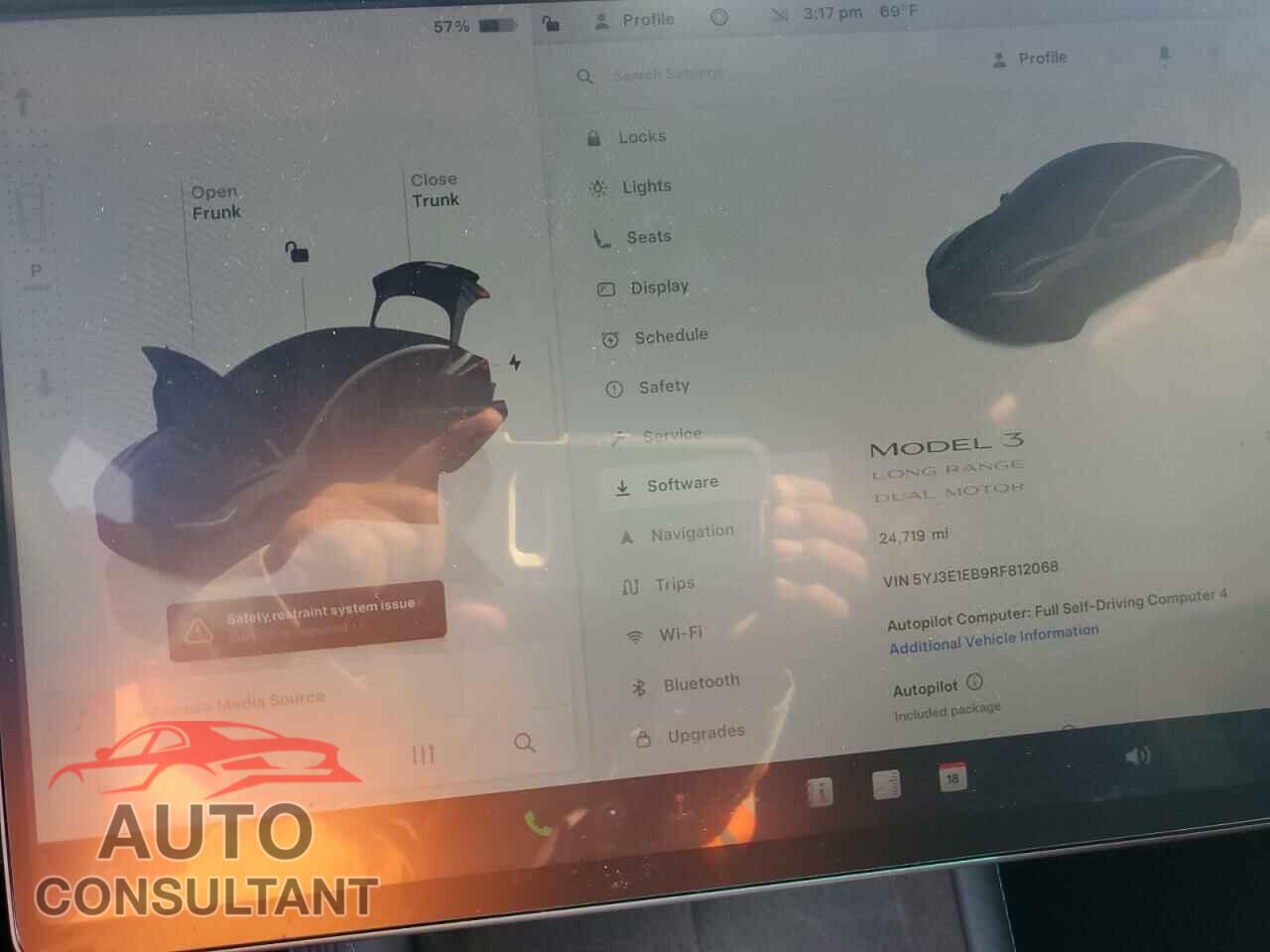 TESLA MODEL 3 2024 - 5YJ3E1EB9RF812068