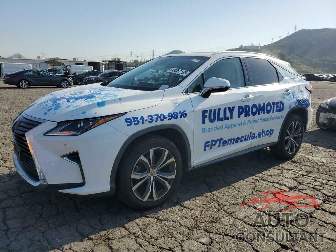 LEXUS RX350 2017 - 2T2ZZMCA7HC088647