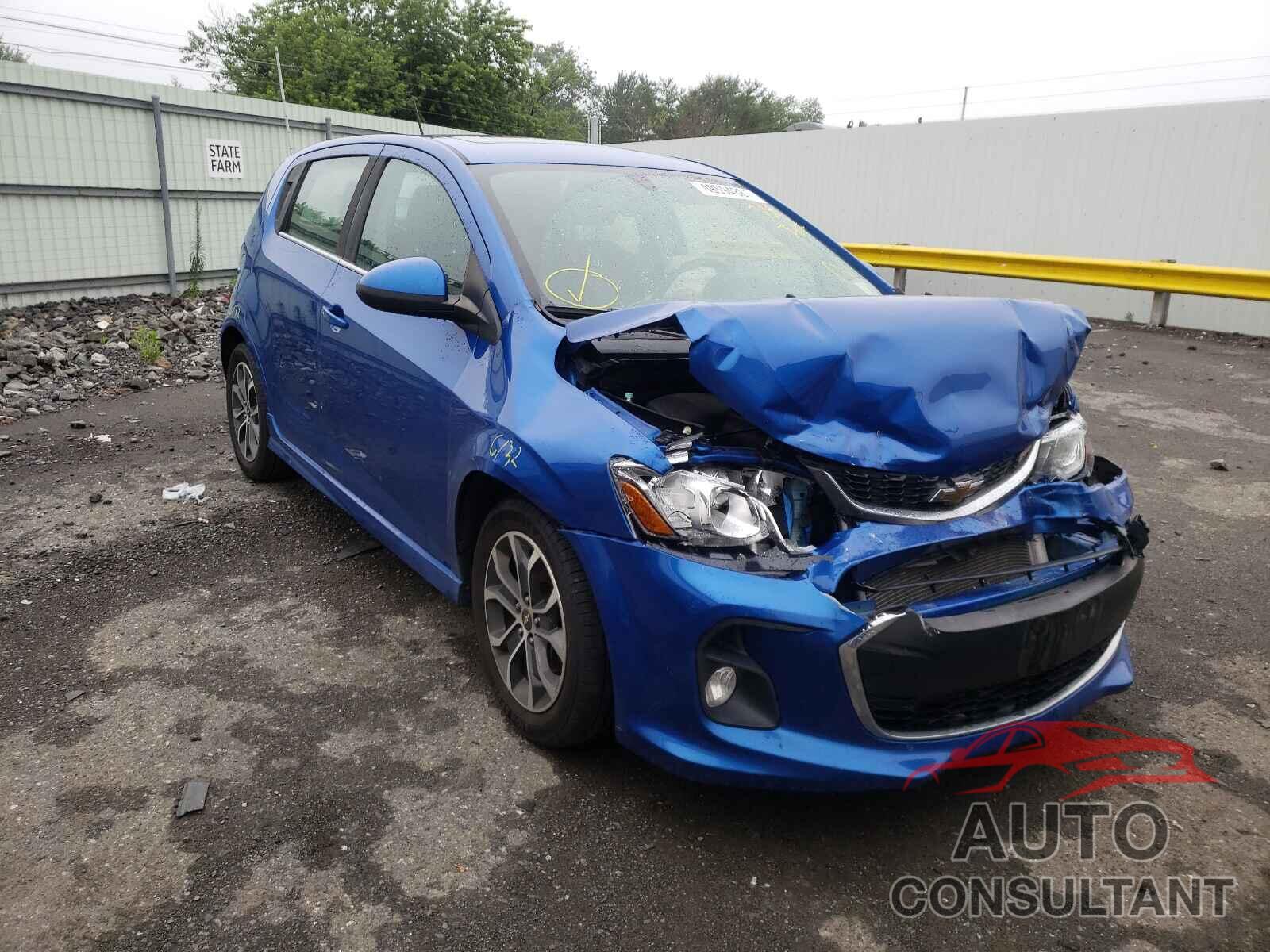 CHEVROLET SONIC 2017 - 1G1JD6SB5H4139886