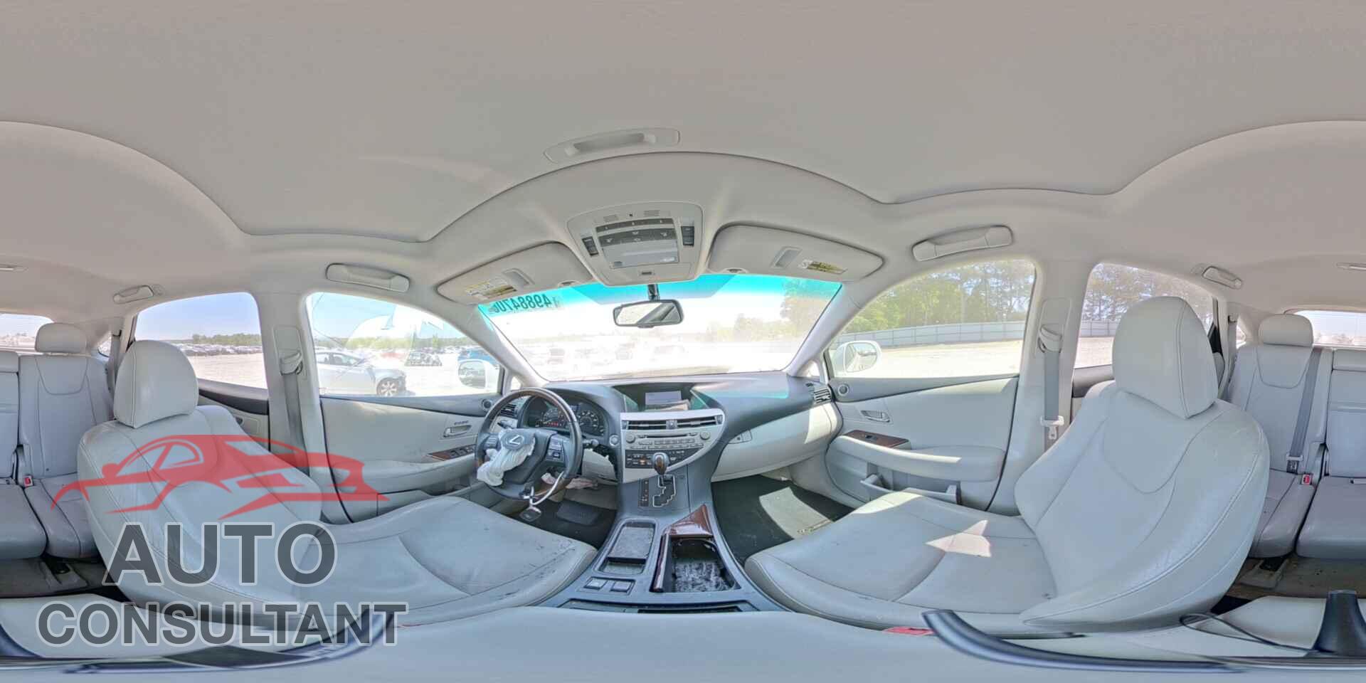LEXUS RX350 2012 - 2T2ZK1BA5CC070659