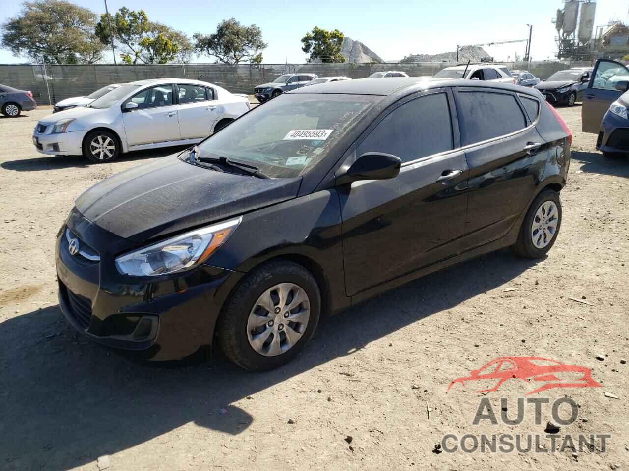 HYUNDAI ACCENT 2017 - KMHCT5AE4HU359279