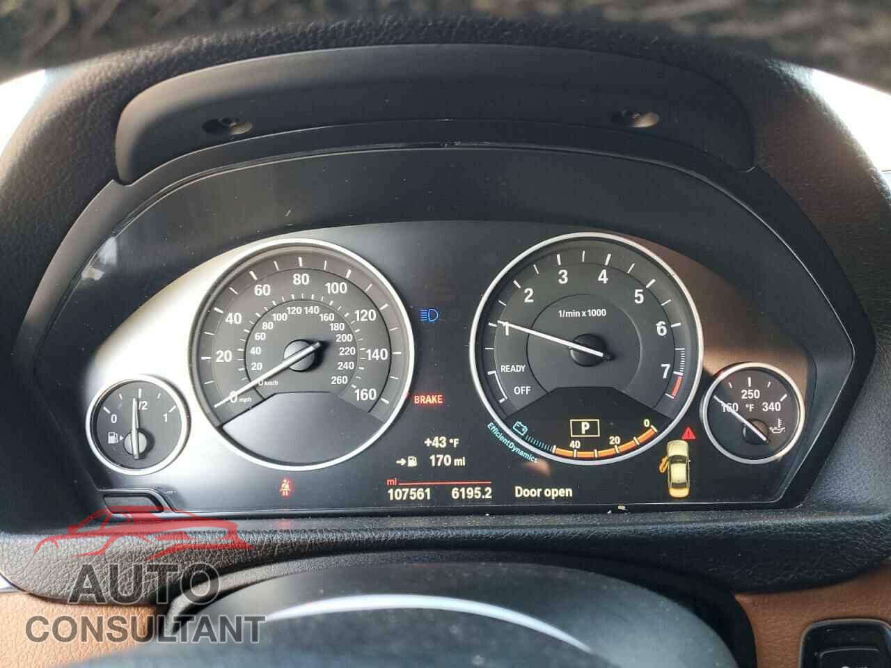 BMW 3 SERIES 2016 - WBA8E9G58GNT45605
