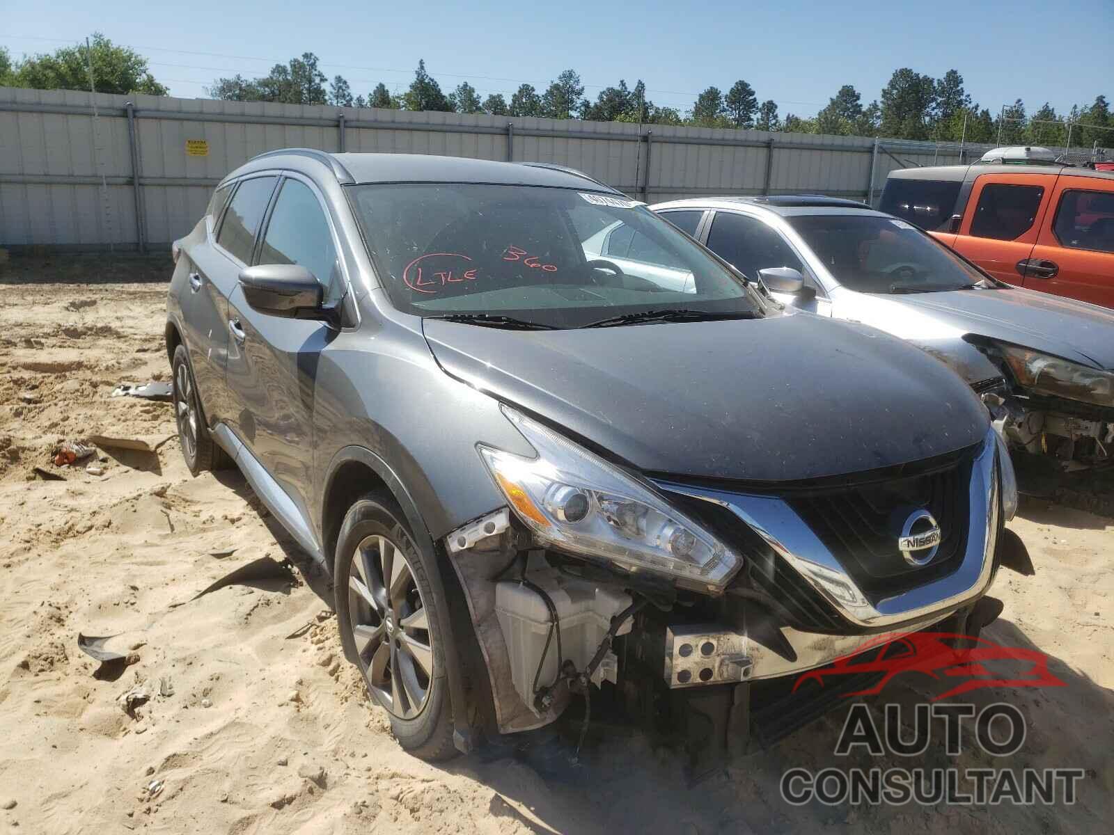 NISSAN MURANO 2017 - 5N1AZ2MG1HN131607