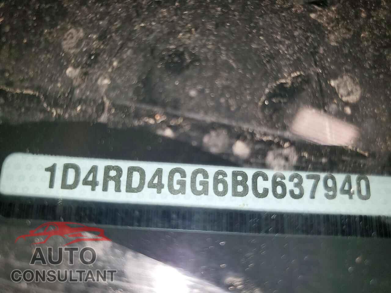 DODGE DURANGO 2011 - 1D4RD4GG6BC637940