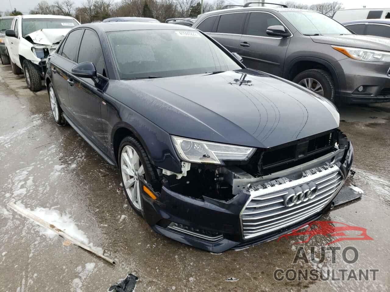 AUDI A4 2018 - WAUDNAF49JA014054