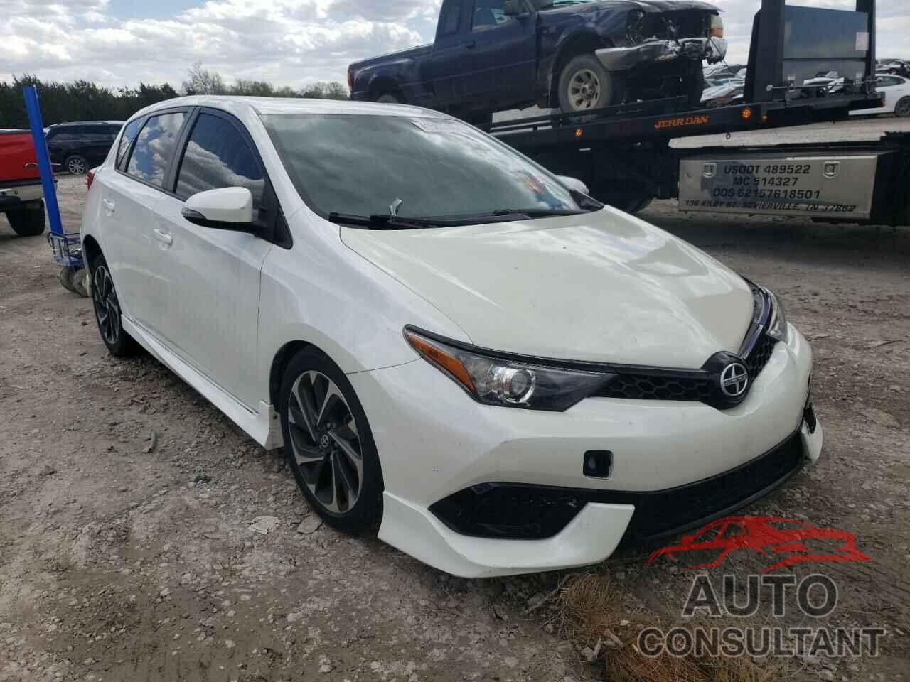 TOYOTA SCION 2016 - JTNKARJE6GJ520479