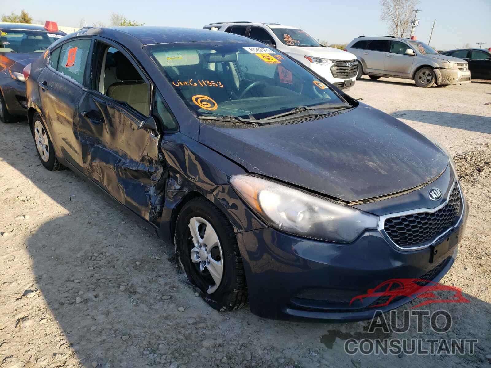 KIA FORTE 2016 - KNAFK4A66G5611353