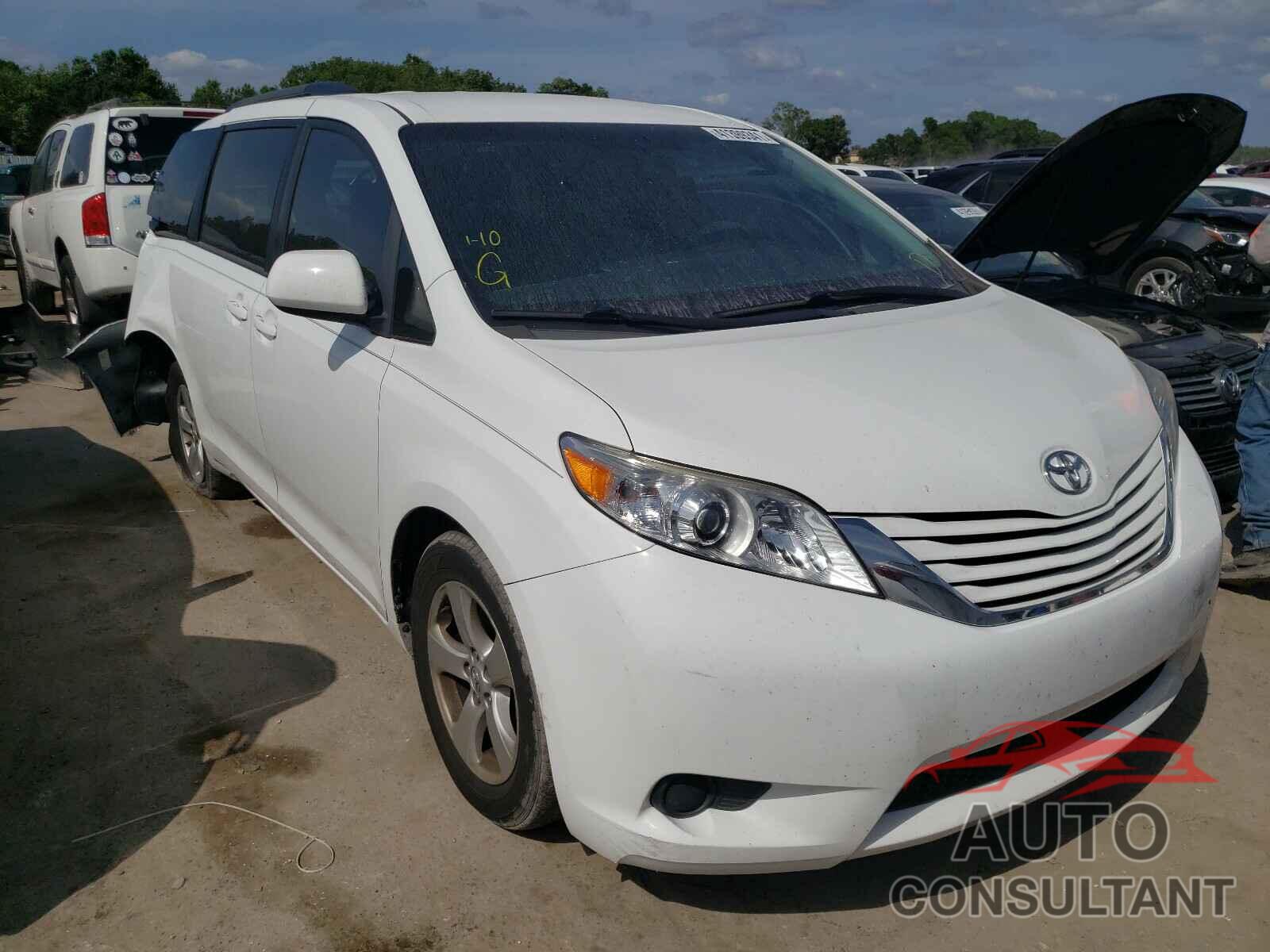 TOYOTA SIENNA 2017 - 5TDKZ3DC3HS864151