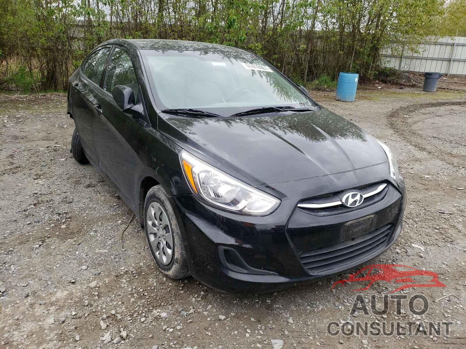 HYUNDAI ACCENT 2017 - KMHCT4AE3HU337672