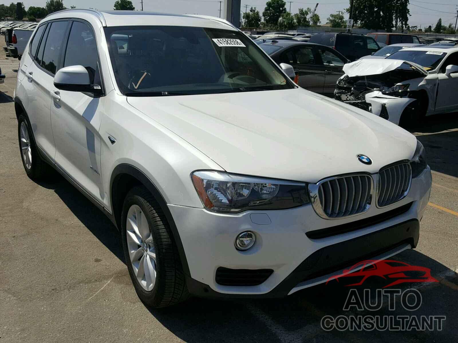 BMW X3 2016 - 5UXWZ7C54G0M83775