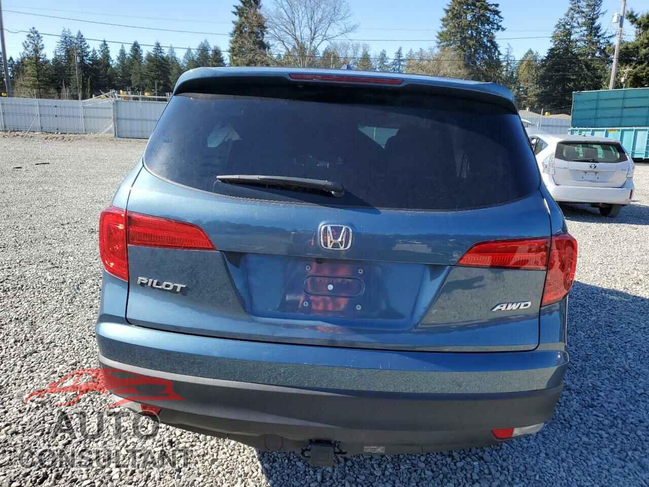 HONDA PILOT 2017 - 5FNYF6H59HB101393