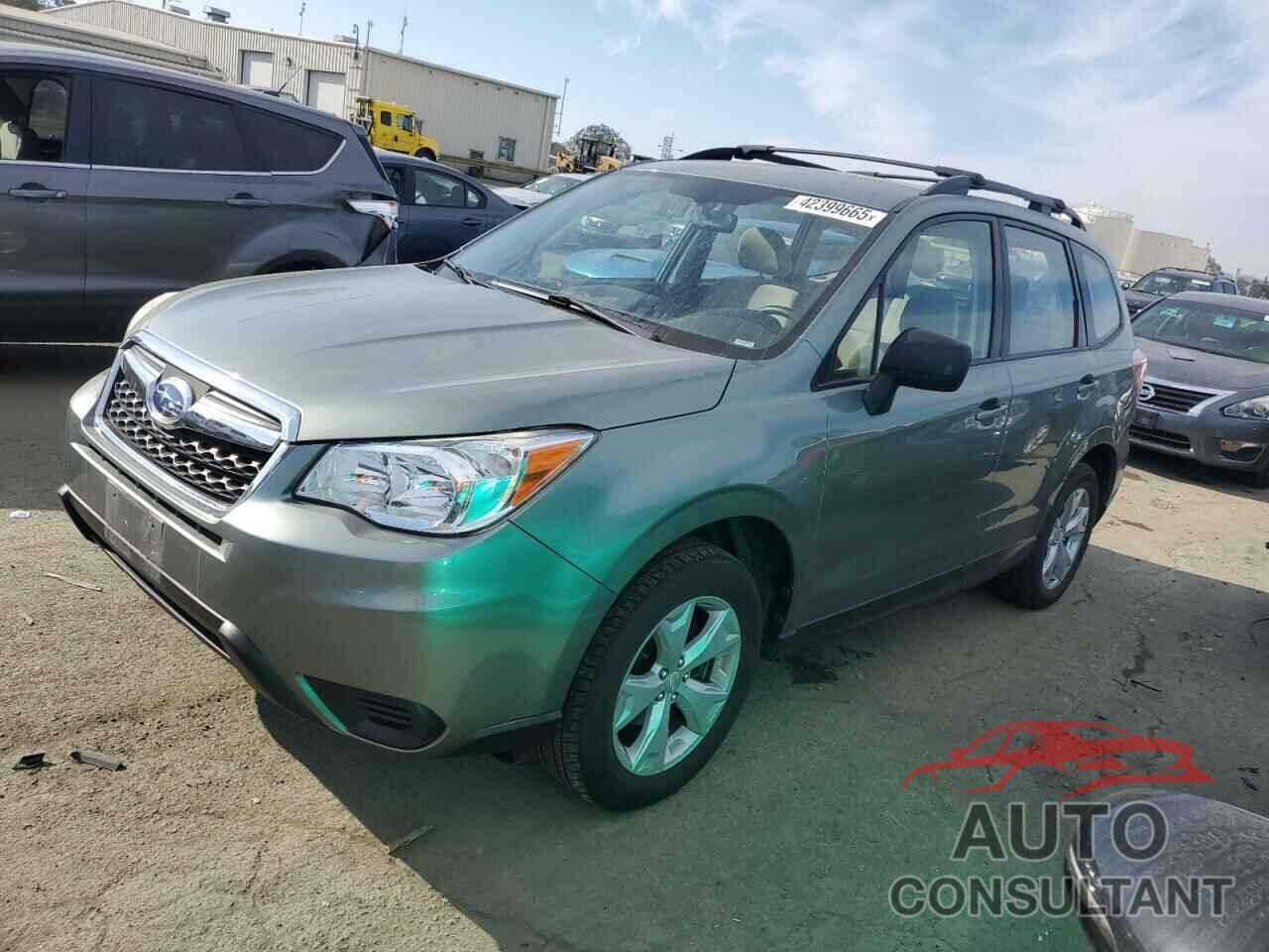 SUBARU FORESTER 2016 - JF2SJABC6GH511258