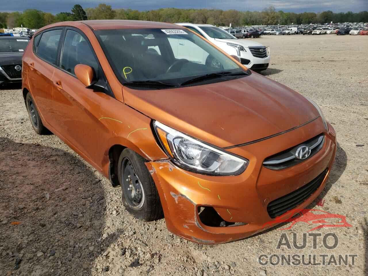 HYUNDAI ACCENT 2017 - KMHCT5AE0HU328398