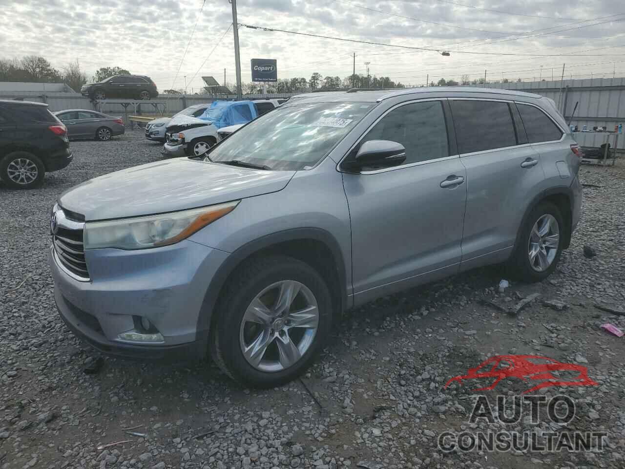 TOYOTA HIGHLANDER 2014 - 5TDDKRFH6ES029312