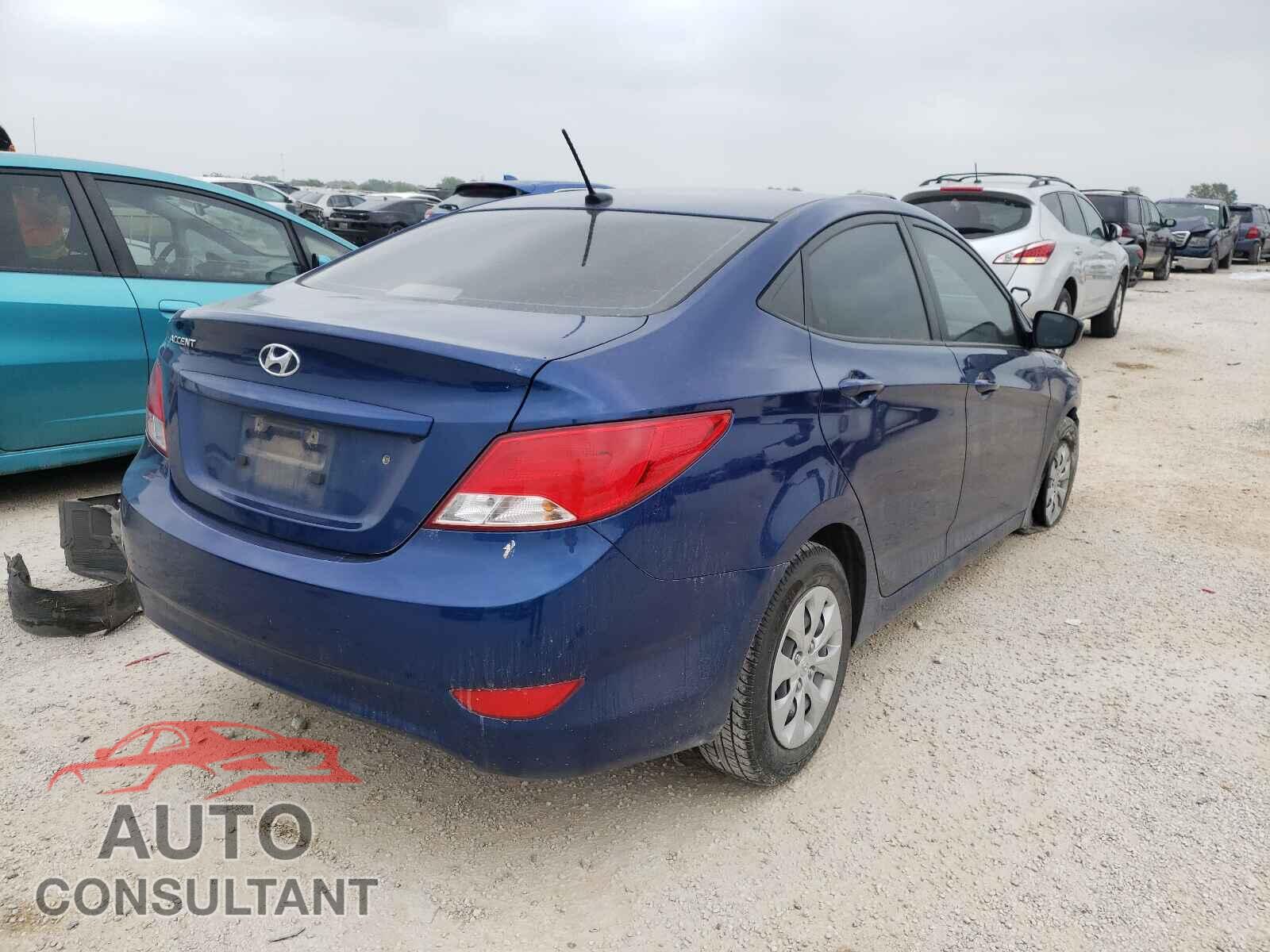 HYUNDAI ACCENT 2016 - KMHCT4AE0GU105660