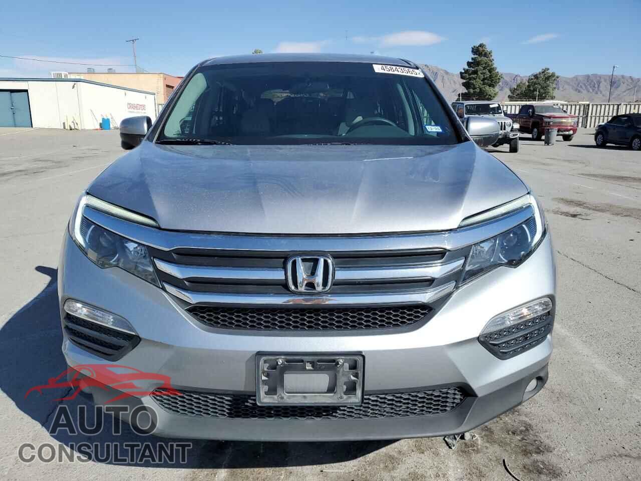 HONDA PILOT 2017 - 5FNYF6H33HB057177
