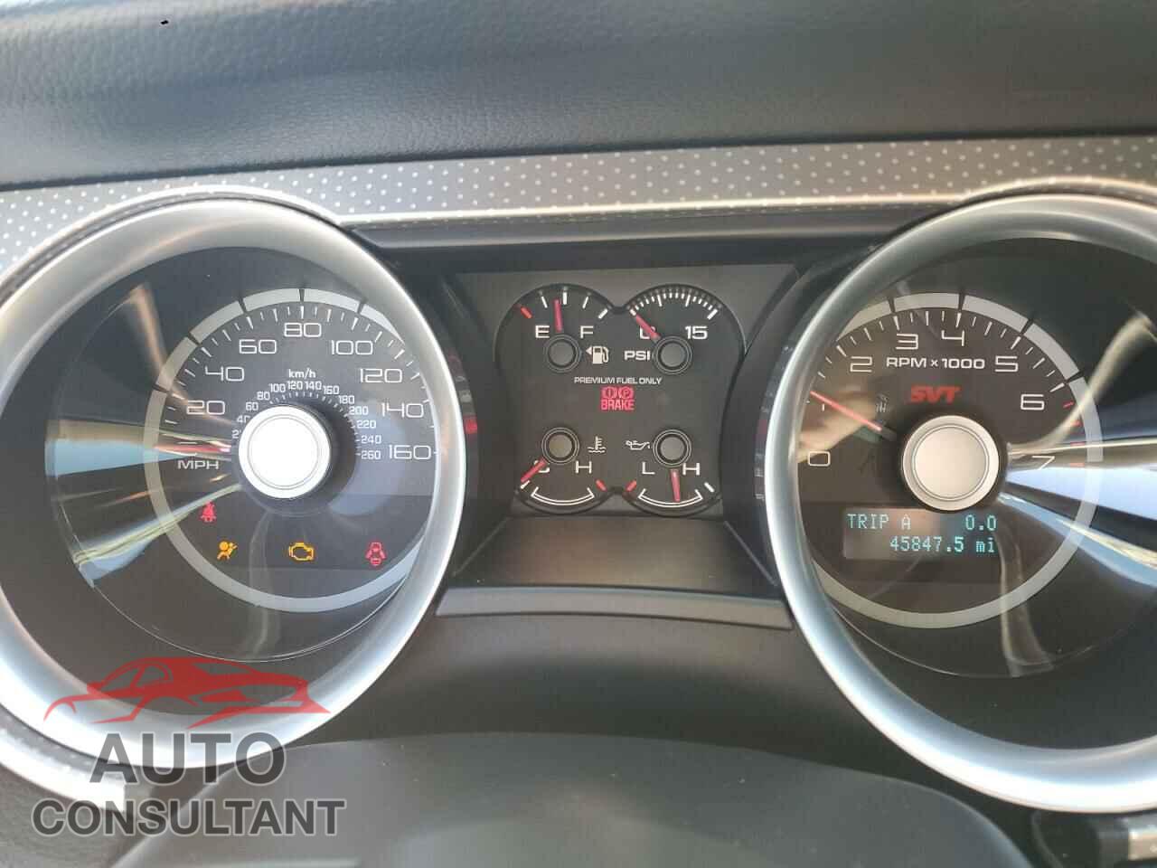 FORD MUSTANG 2012 - 1ZVBP8JS8C5213625