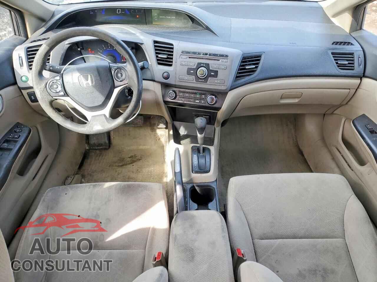 HONDA CIVIC 2012 - 19XFB2F52CE069223