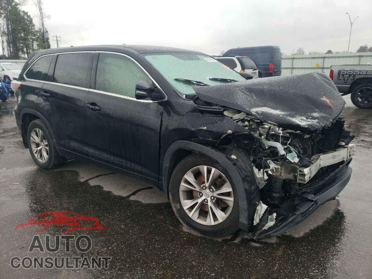 TOYOTA HIGHLANDER 2015 - 5TDBKRFH1FS141945