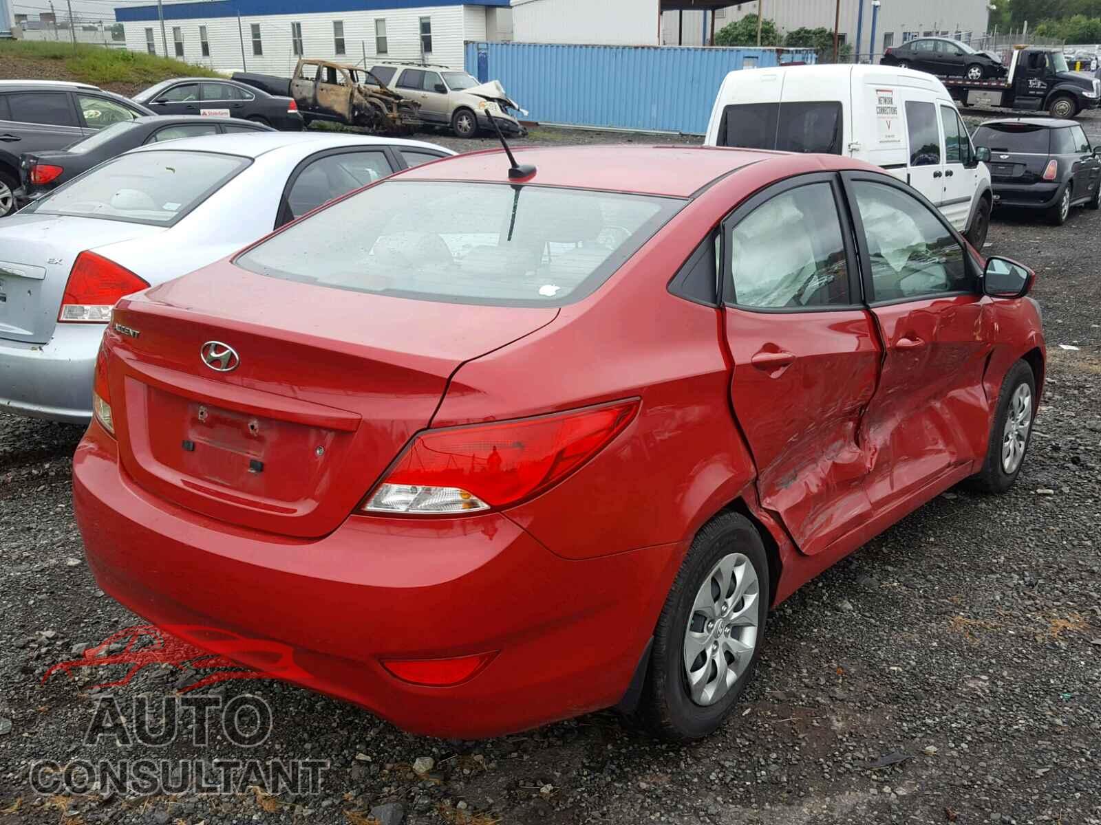HYUNDAI ACCENT 2016 - KMHCT4AEXGU164201