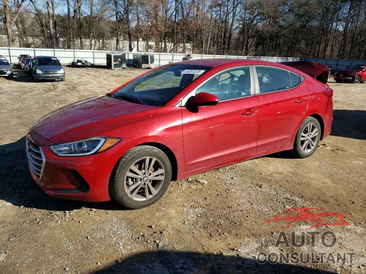 HYUNDAI ELANTRA 2017 - KMHD84LF3HU074210