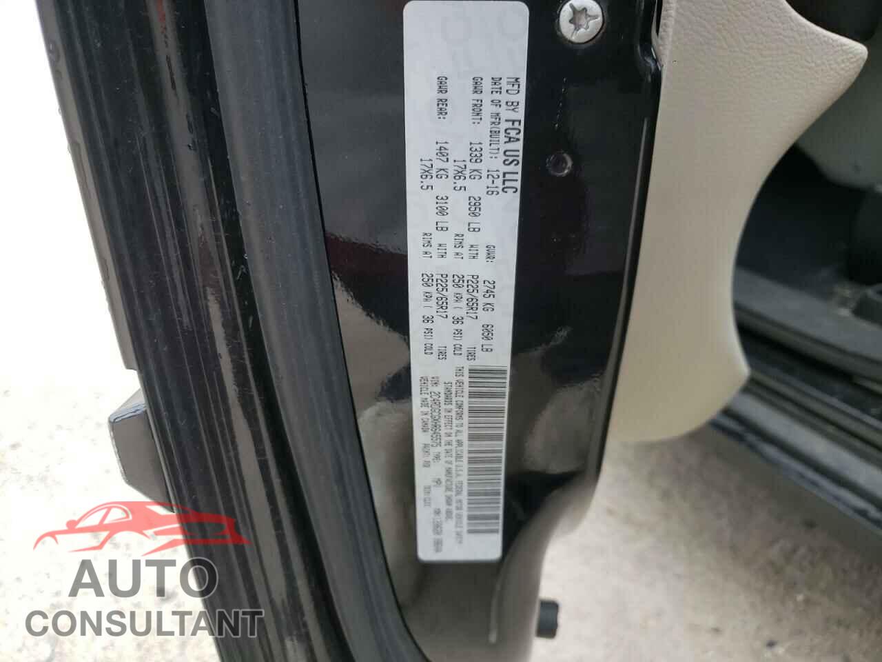 DODGE CARAVAN 2017 - 2C4RDGCGXHR645575