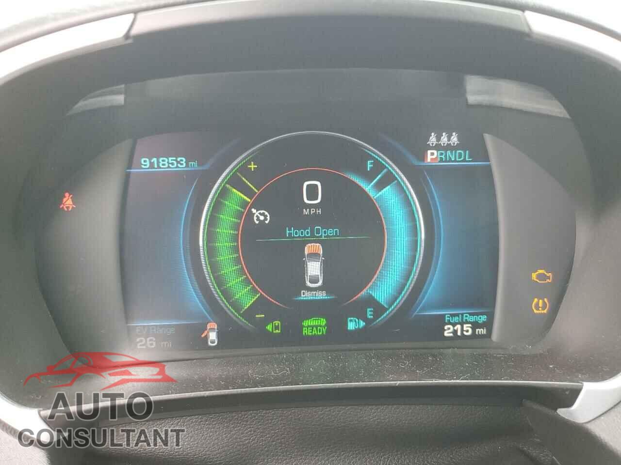 CHEVROLET VOLT 2016 - 1G1RC6S5XGU135444