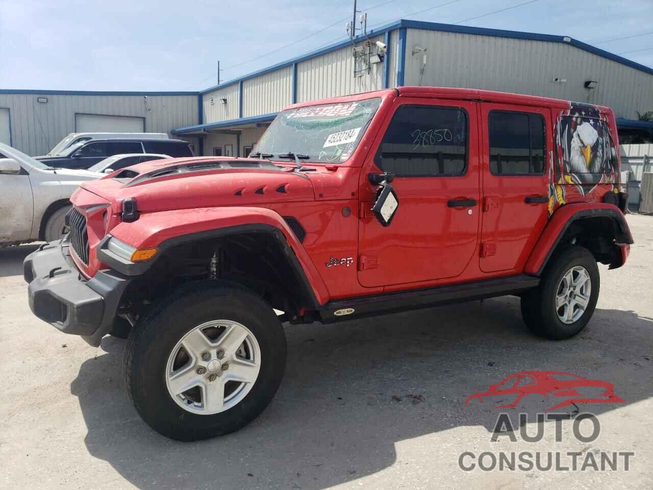 JEEP WRANGLER 2021 - 1C4HJXFN7MW649602