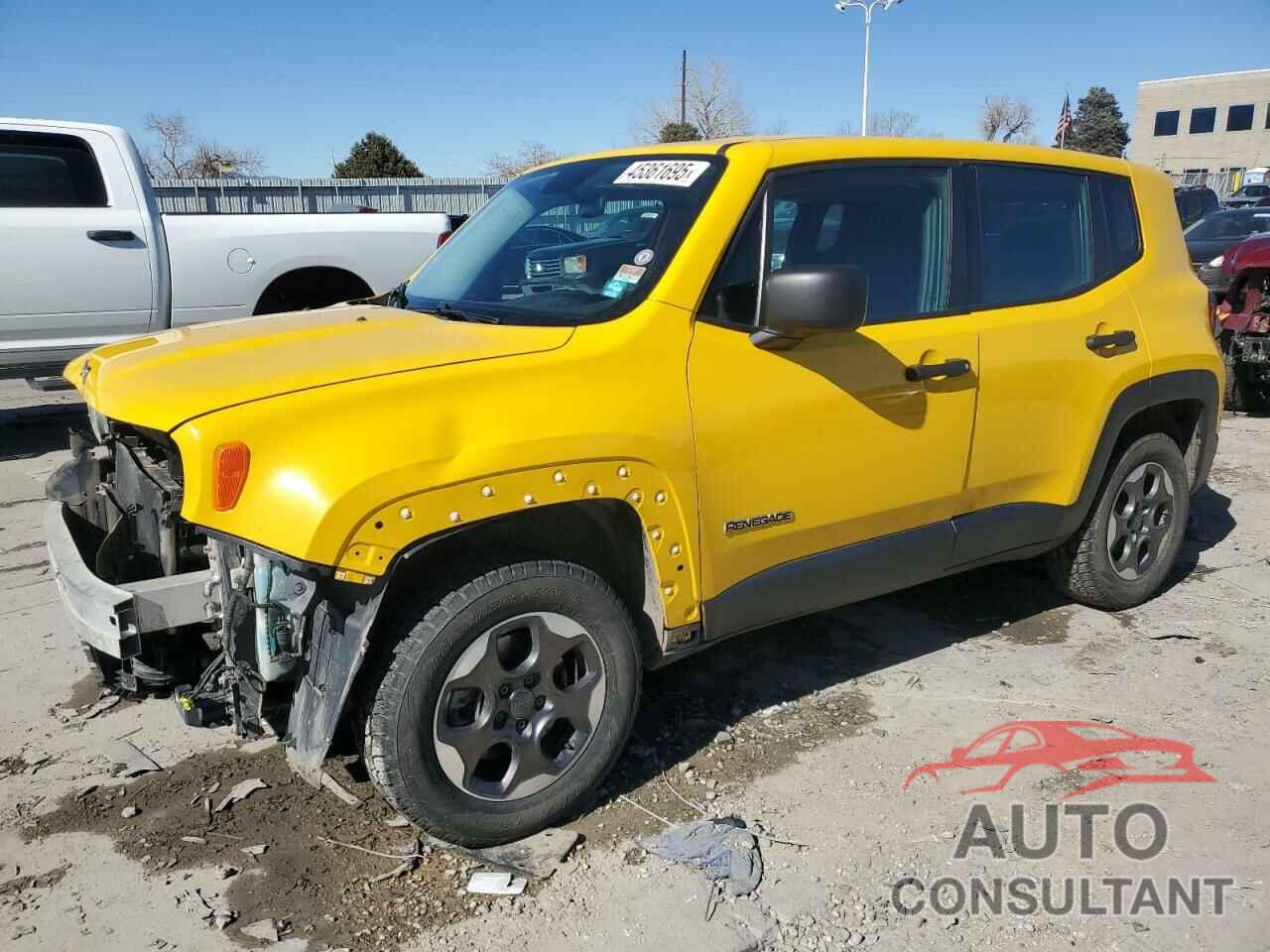JEEP RENEGADE 2015 - ZACCJBAH3FPB93645