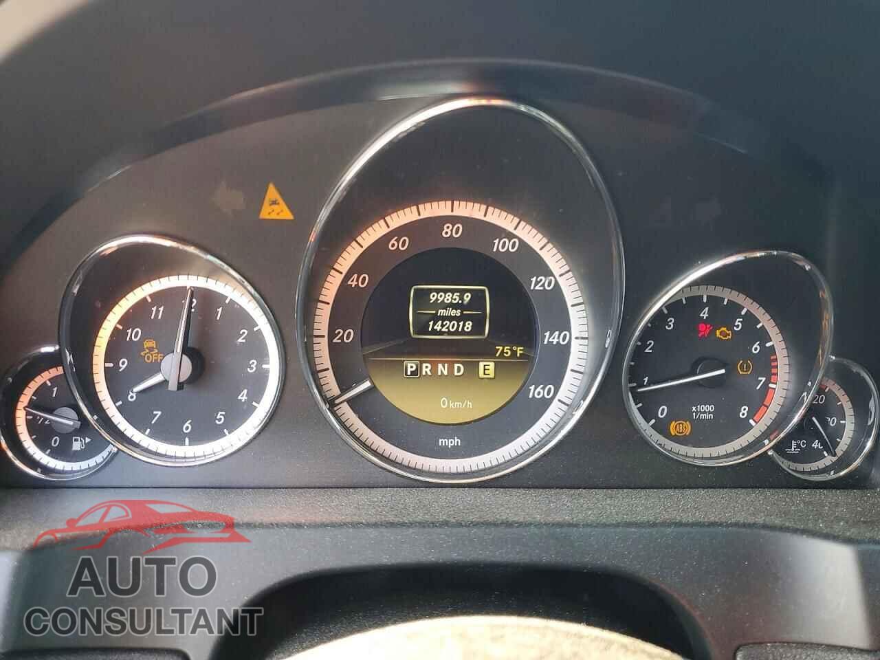 MERCEDES-BENZ E-CLASS 2012 - WDDKJ5KB3CF137541