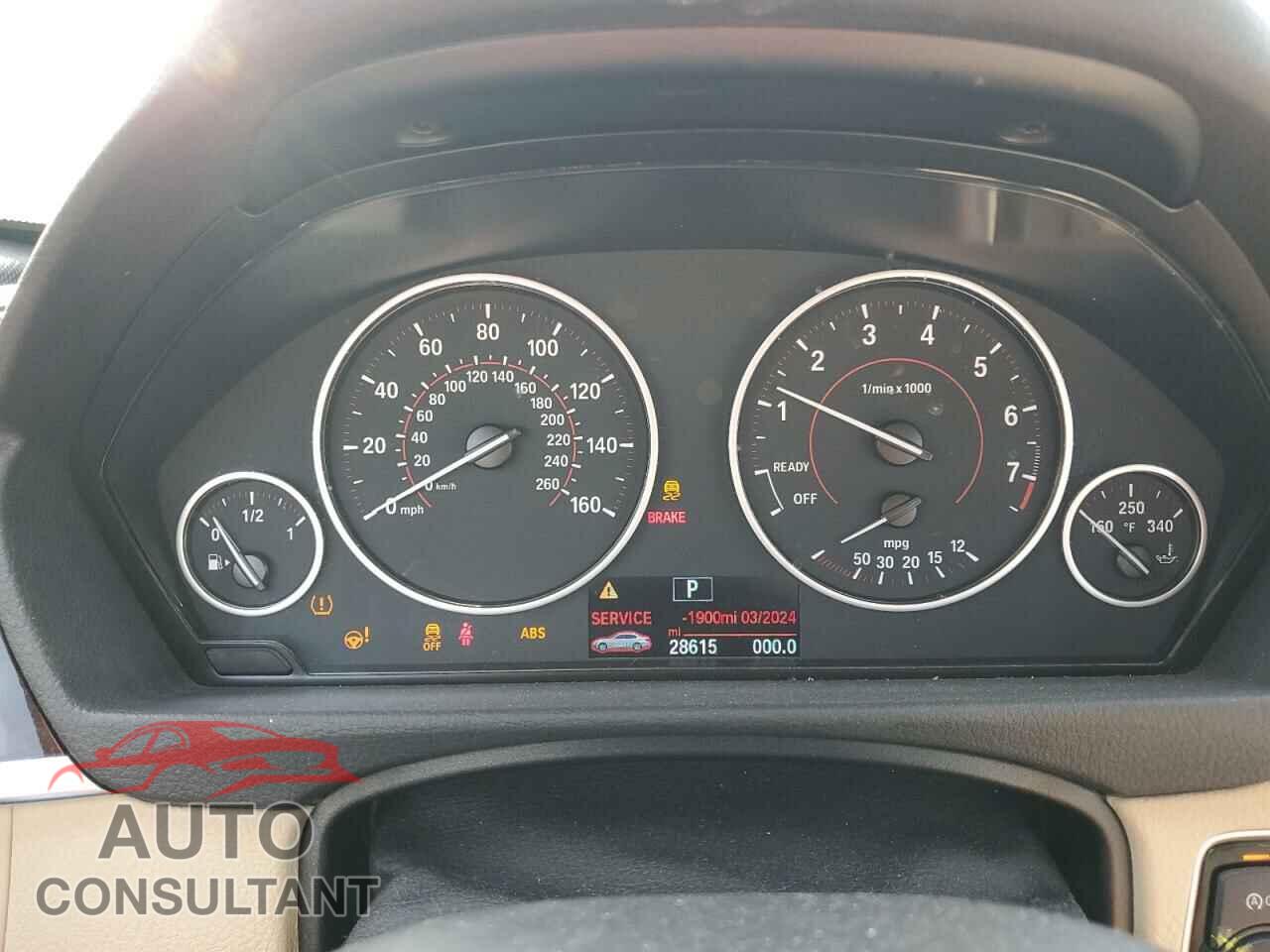 BMW 3 SERIES 2016 - WBA8E9C53GP847609