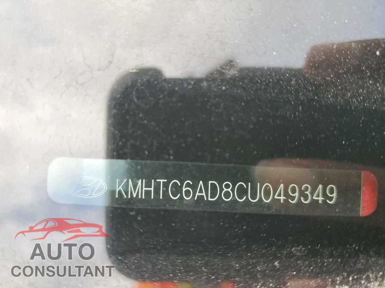 HYUNDAI VELOSTER 2012 - KMHTC6AD8CU049349