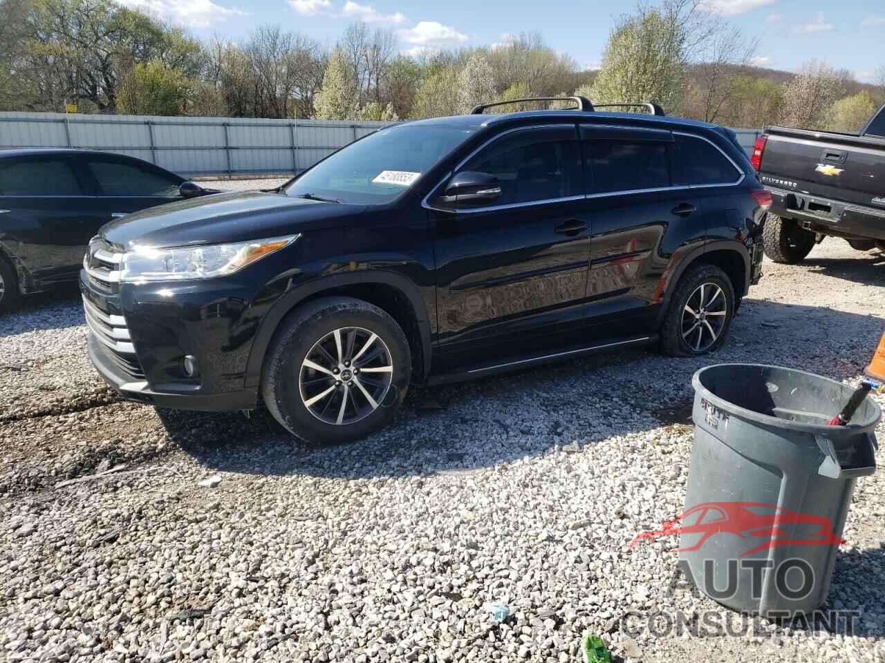TOYOTA HIGHLANDER 2017 - 5TDJZRFH7HS453102