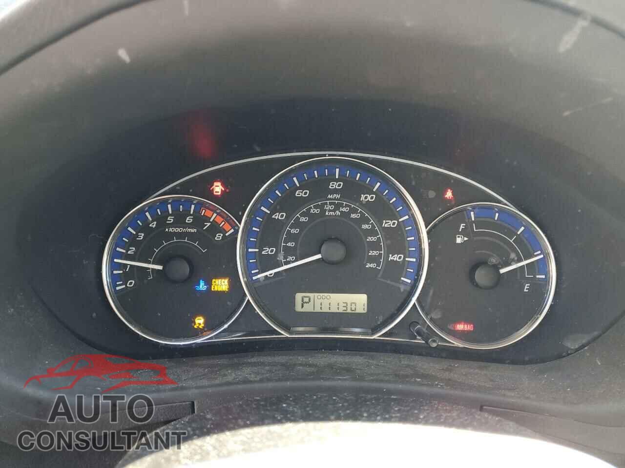 SUBARU FORESTER 2011 - JF2SHBBCXBH714308
