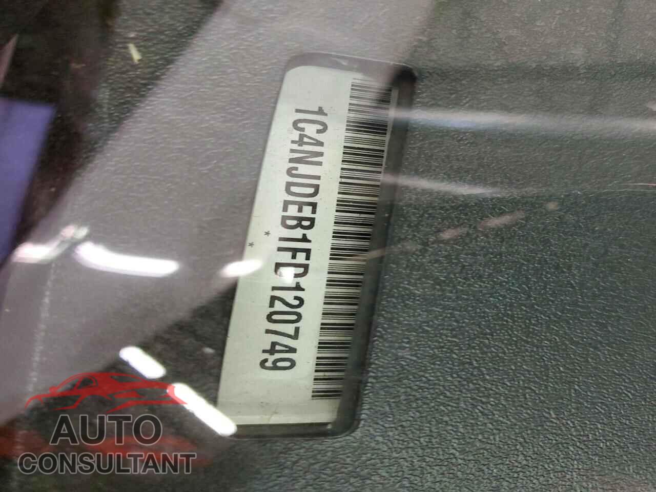 JEEP COMPASS 2015 - 1C4NJDEB1FD120749