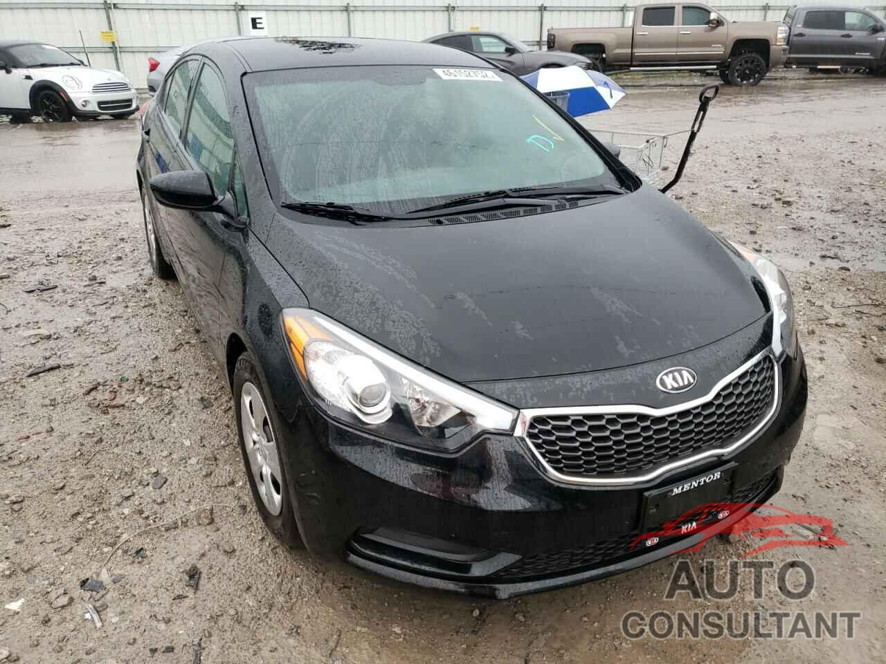 KIA FORTE 2016 - KNAFK4A6XG5507903