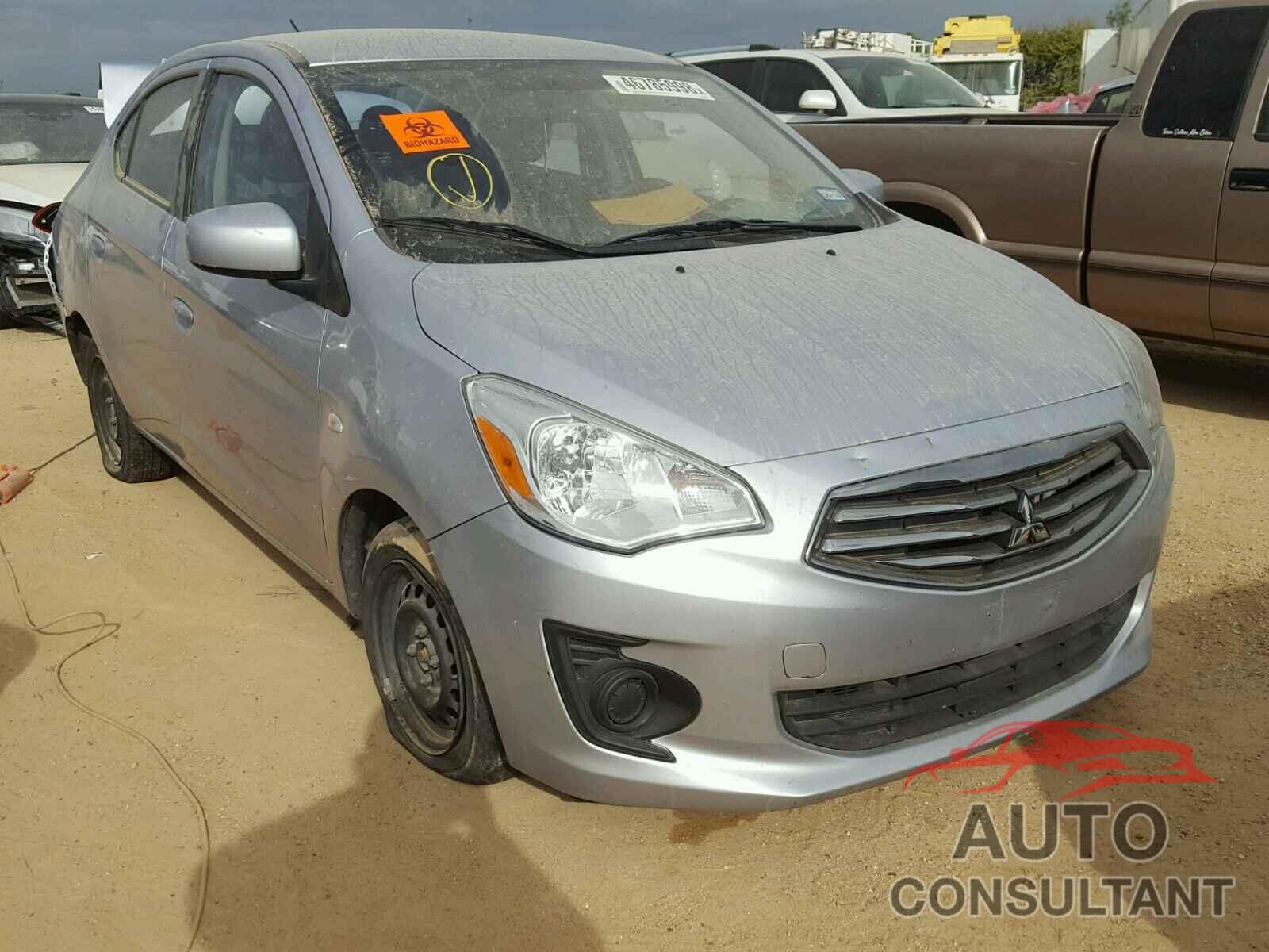 MITSUBISHI MIRAGE 2017 - ML32F3FJXHHF04938