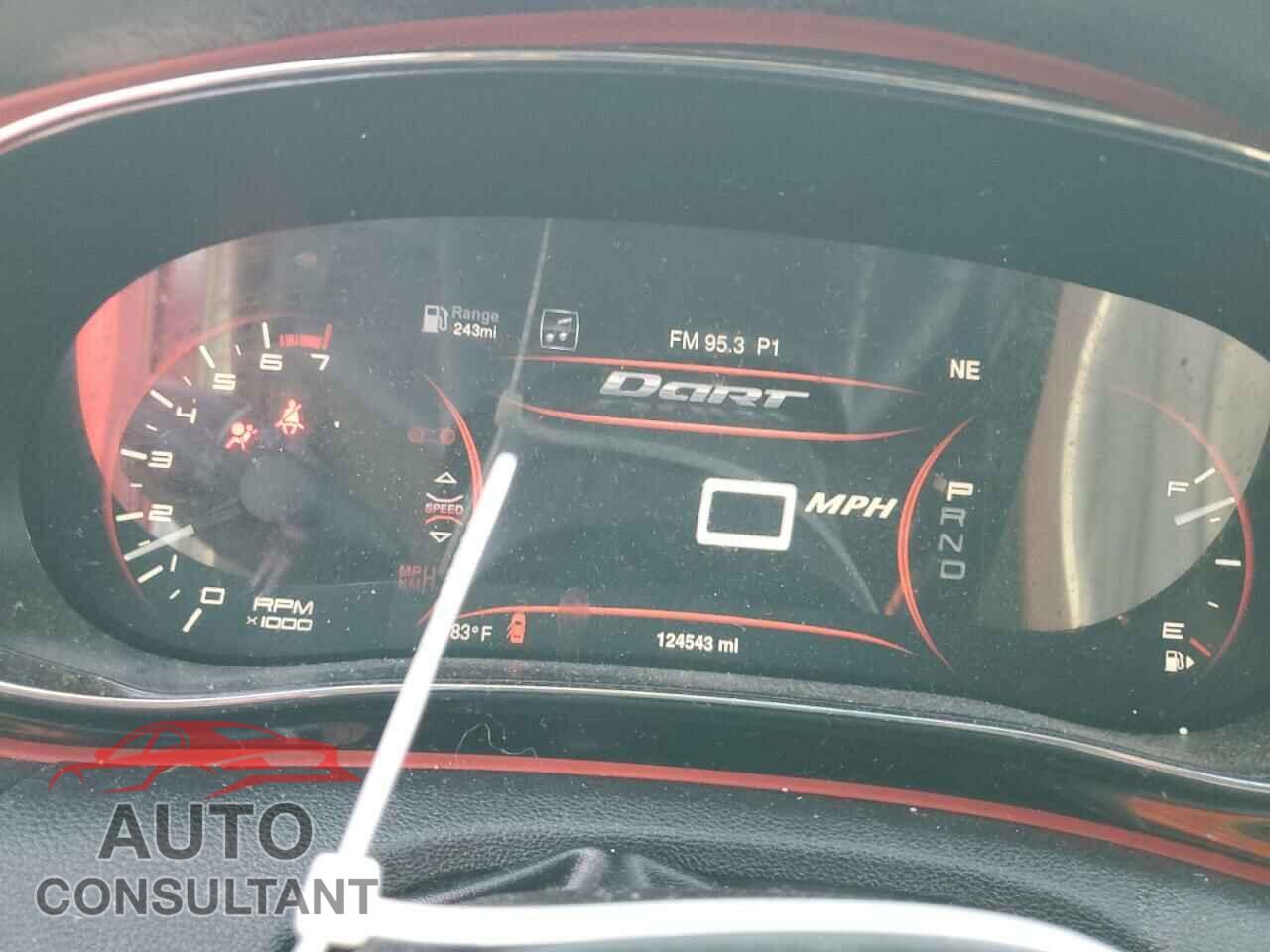 DODGE DART 2015 - 1C3CDFEB7FD405213