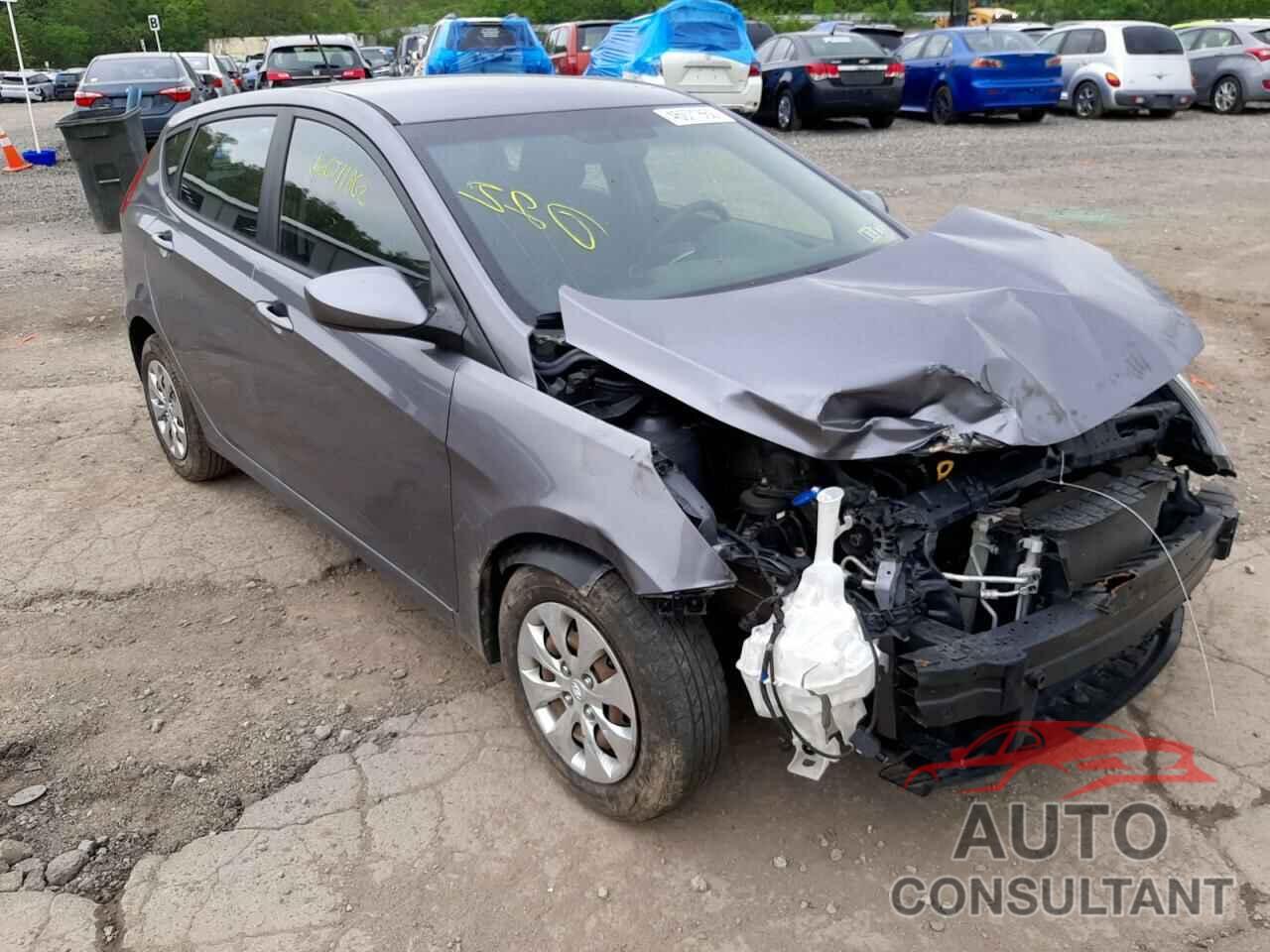 HYUNDAI ACCENT 2016 - KMHCT5AE9GU261153