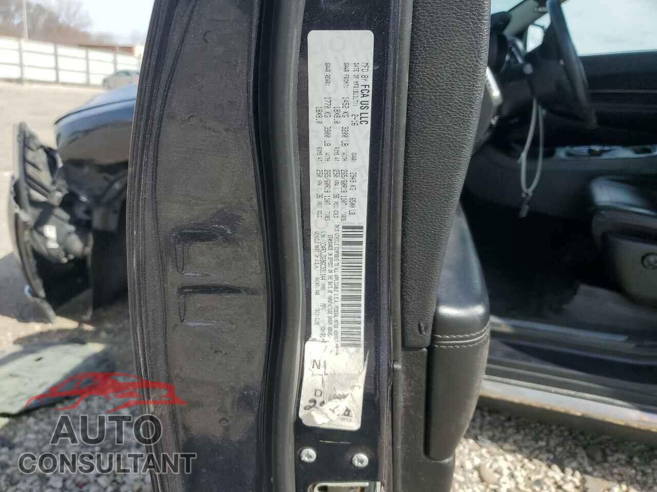 DODGE DURANGO 2016 - 1C4RDJDG9GC331144