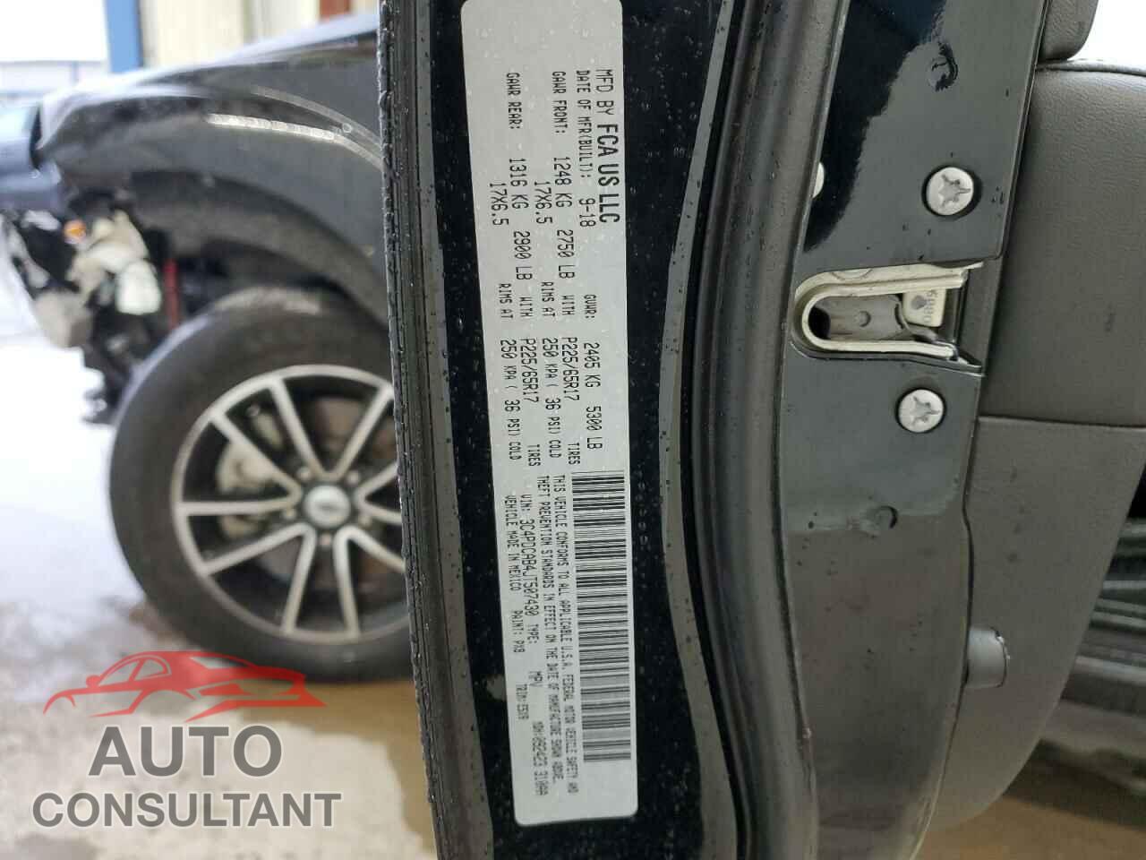 DODGE JOURNEY 2018 - 3C4PDCAB4JT507430
