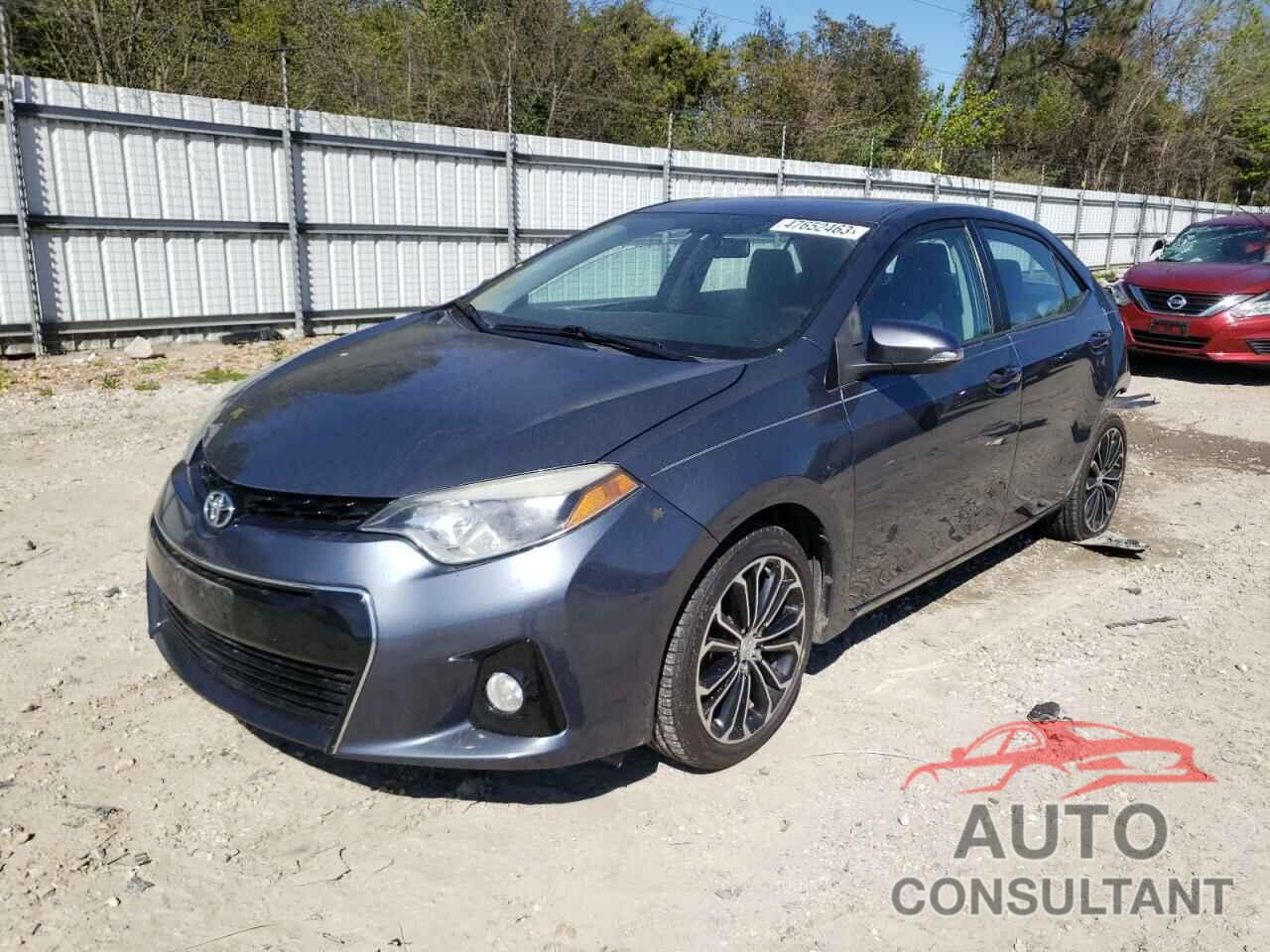 TOYOTA COROLLA 2015 - 2T1BURHE3FC267892