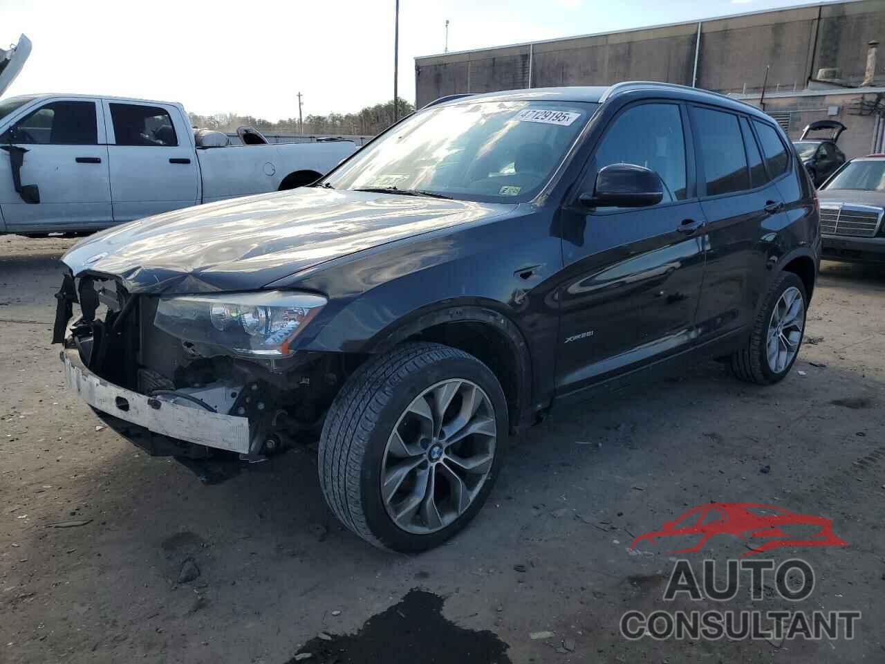 BMW X3 2016 - 5UXWX9C54G0D87102
