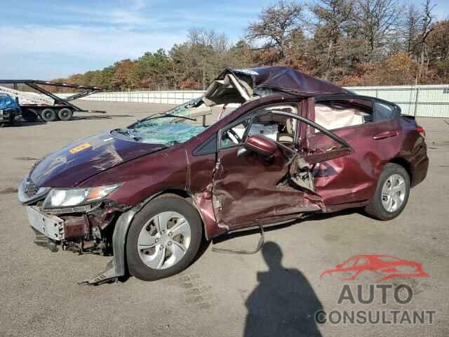 HONDA CIVIC 2015 - 19XFB2F50FE276486