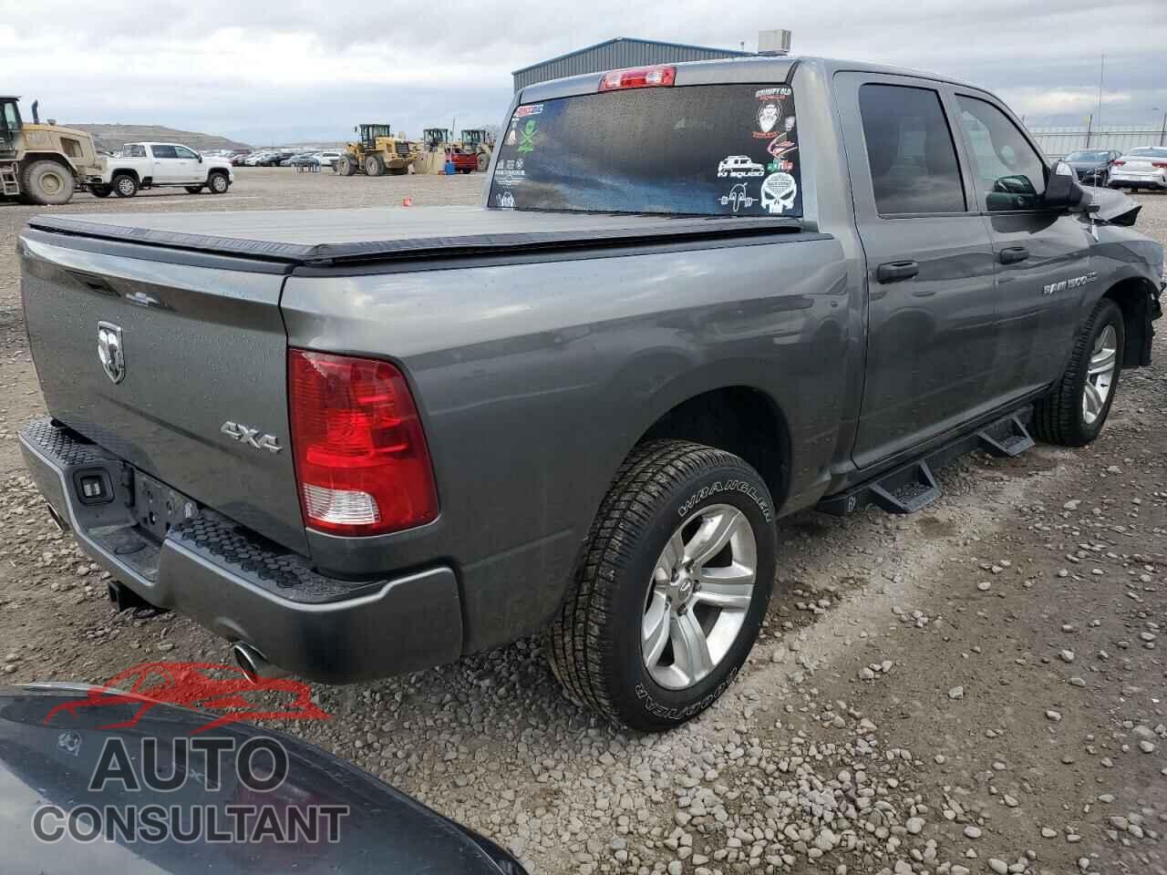 DODGE RAM 1500 2012 - 1C6RD7KT1CS194646