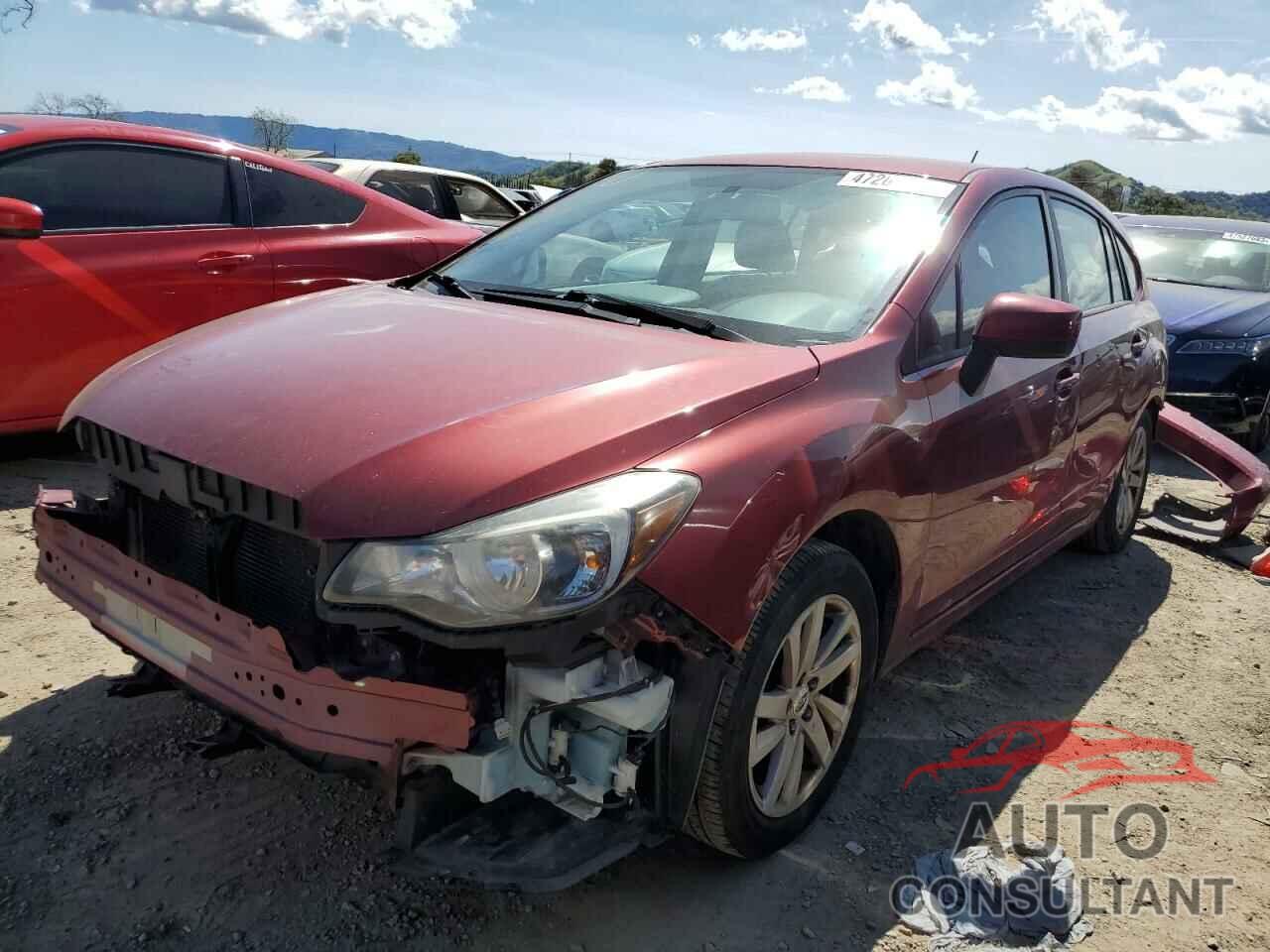 SUBARU IMPREZA 2015 - JF1GPAC69F8287645