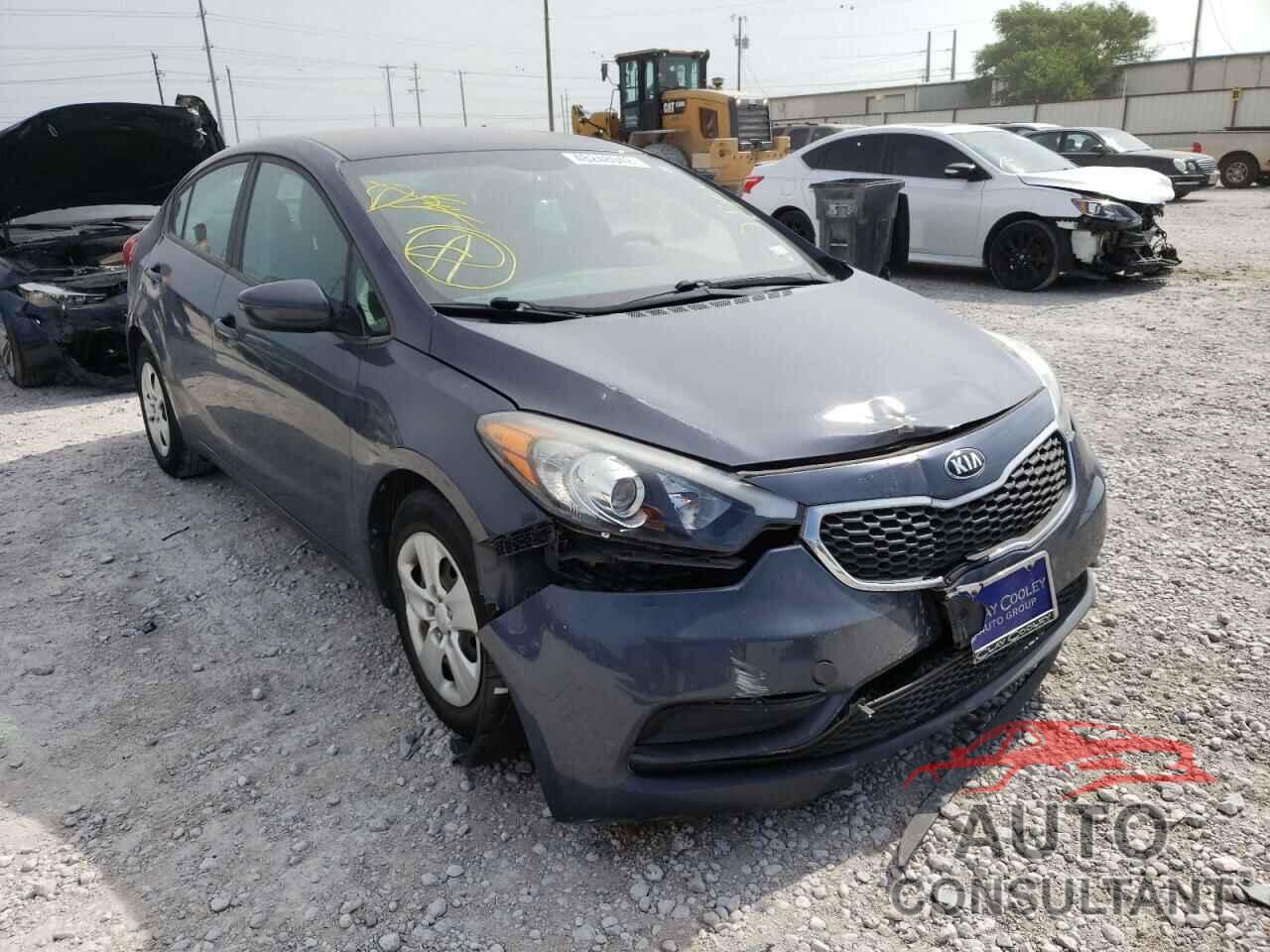 KIA FORTE 2016 - KNAFK4A66G5605259